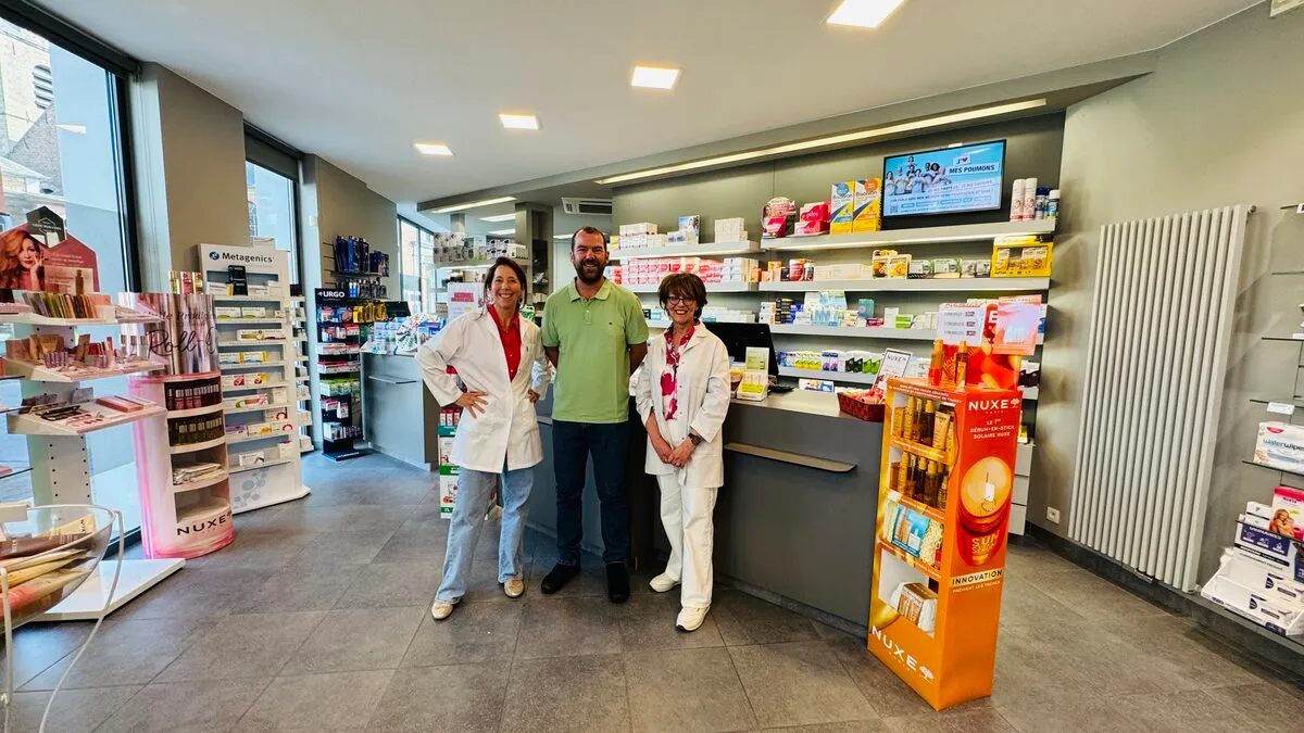 Intérieur de la Pharmacie Herzet-Pratte